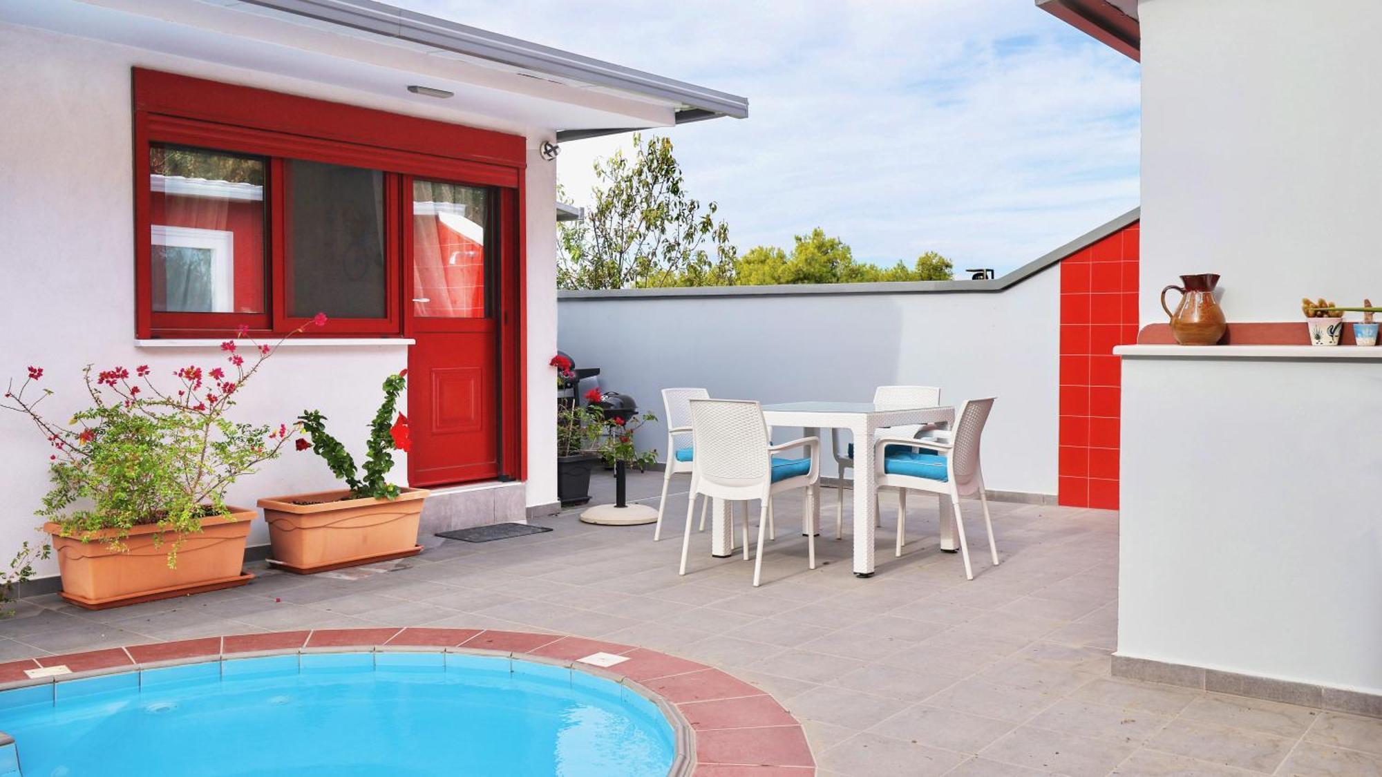 Villa The Bordeaux Door Aegina Exterior foto